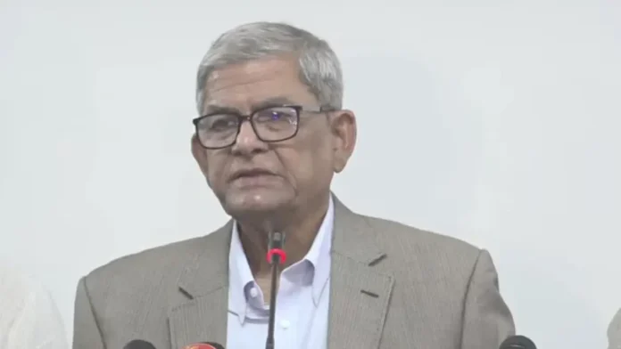 খালেদা জিয়াকে বিদেশে নেওয়ার অবস্থা এখন নেই মির্জা ফখরুল